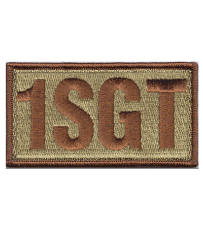 First Sergeant (1SGT) Shoulder Multicam/OCP Patch - 2 Pack